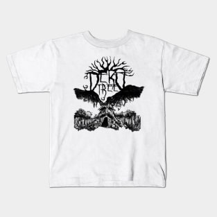 Black Metal Deku Tree Kids T-Shirt